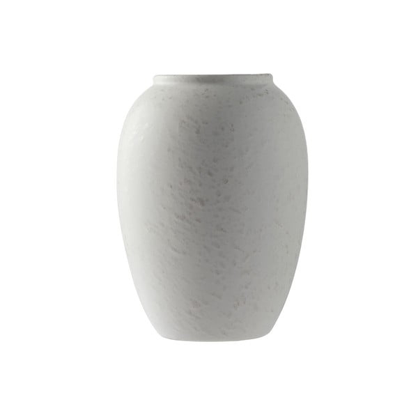 Kreminės keramikos vaza "Bitz Basics Matte Cream", aukštis 20 cm