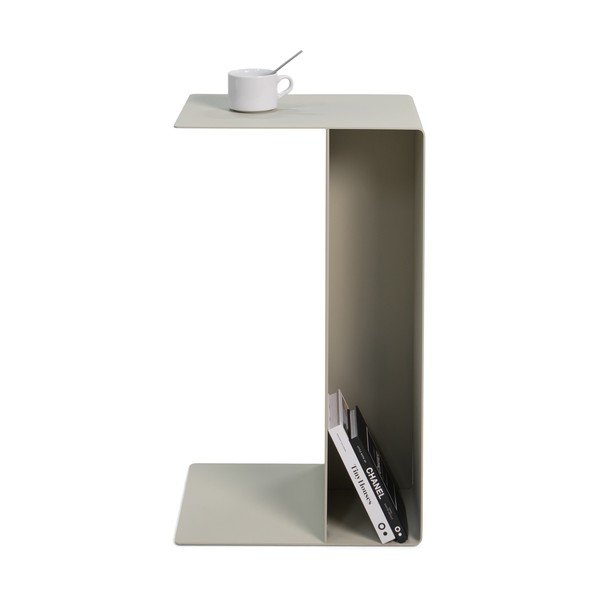 Iš plieno šoninis stalas 40x30 cm Slide High – Spinder Design-image-3