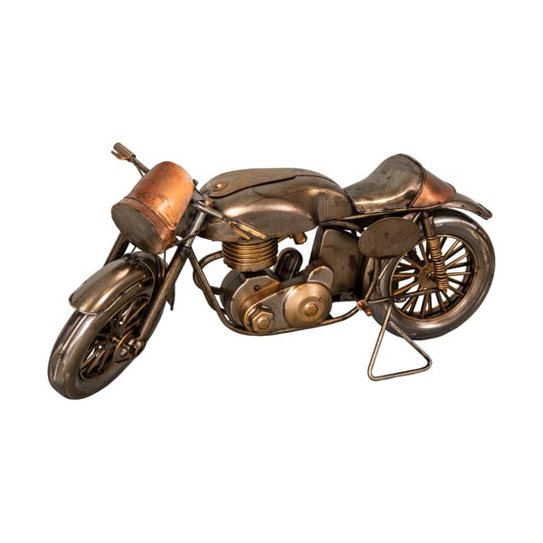 Geležinė motociklo formos dekoracija Antic Line Moto, 29 x 11 cm