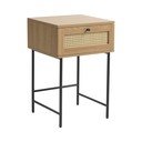 Šoninis stalas 45x45 cm Pensacola – Unique Furniture