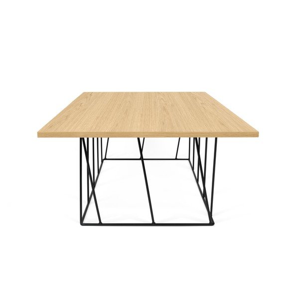 TemaHome "Helix" kavos staliukas su juodomis kojomis, 75 x 120 cm-image-1