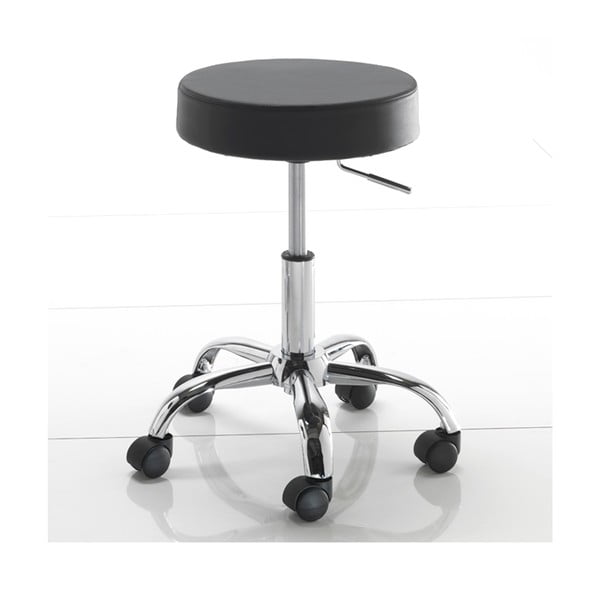 Juoda kėdė ant ratukų Tomasucci Tizio-image-1