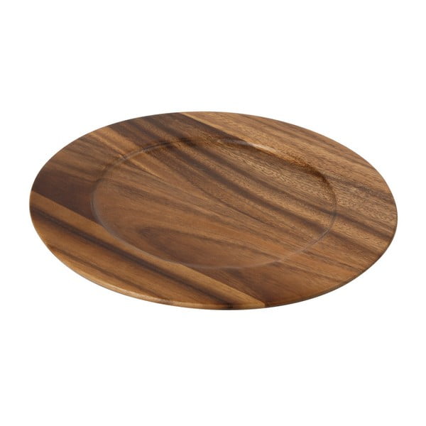 T&G Woodware Toskanos medinė pjaustymo lentelė iš akacijos medienos, ⌀ 30 cm