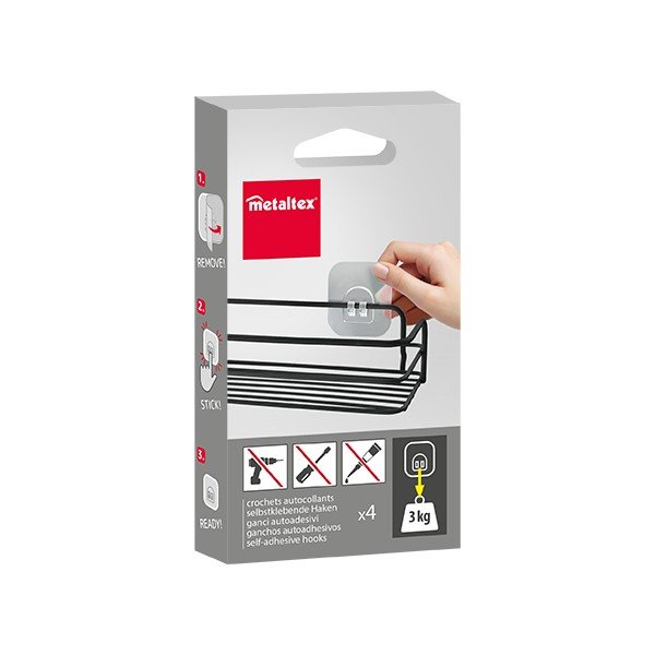 Iš plastiko kabliai 4 vnt. – Metaltex-image-3