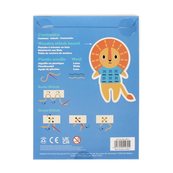 Siuvinėjimo rinkinys Lion – Rex London-image-3