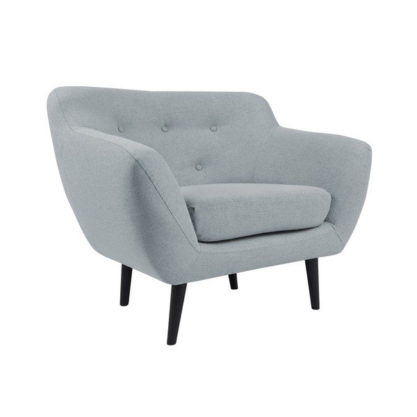 Šviesiai mėlynas fotelis su rudomis kojomis Mazzini Sofas Piemont-image-3