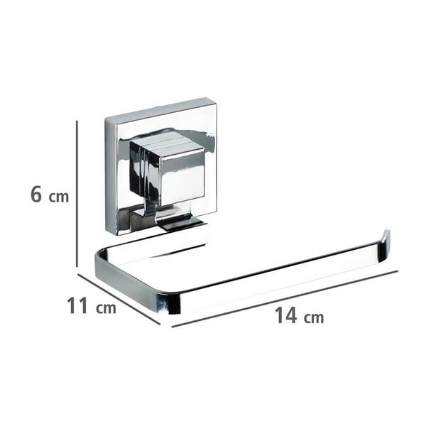 Savarankiškas tualetinio popieriaus laikiklis Wenko Vacuum-Loc Quadrio, iki 33 kg-image-3