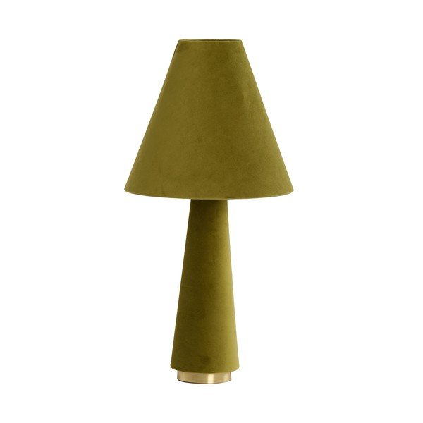 Žalios spalvos stalinis šviestuvas (aukštis 61 cm) su tekstiliniu gaubtu Devia – Light & Living-image-2