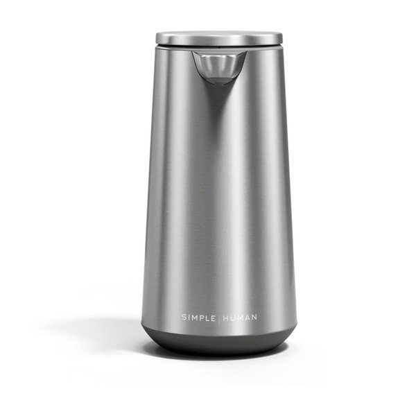 Automatinis matinės sidabrinės spalvos iš nerūdijančio plieno muilo dozatorius 296 ml – simplehuman-image-3