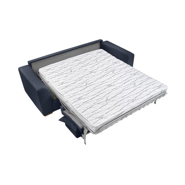 Iš kordinio velveto sulankstoma sofa tamsiai mėlynos spalvos 225 cm Augustin – Bobochic Paris-image-4