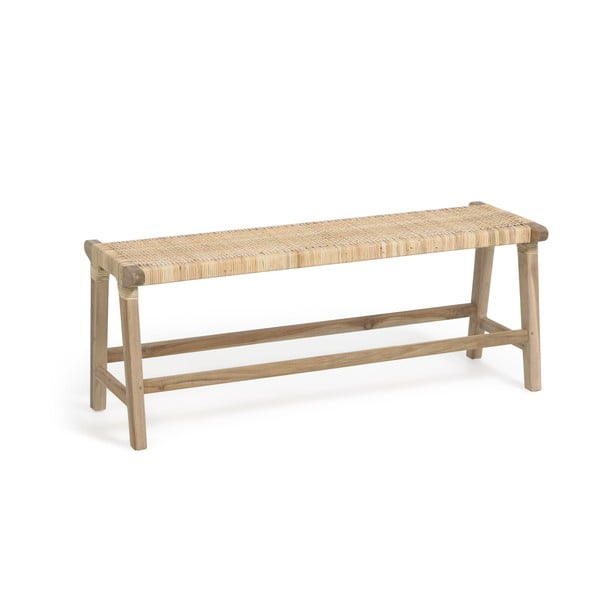 Natūralios spalvos suolas Beida – Kave Home