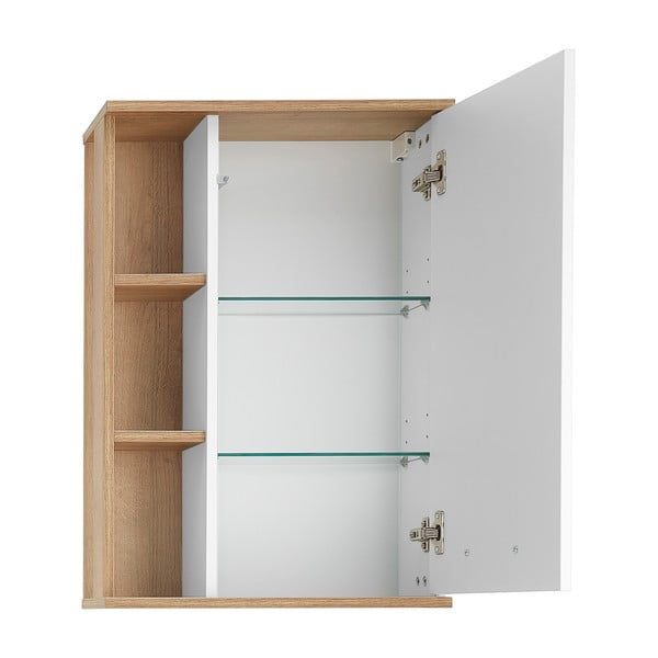 Balta pakabinama vonios kambario spintelė 51x75 cm Set 923 - Pelipal-image-3