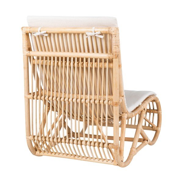 Rotango krėslas su baltu gultu House Nordic Valencia-image-3