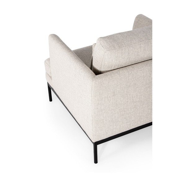 Šviesios smėlio spalvos krėslas Ndesign Pearl-image-4