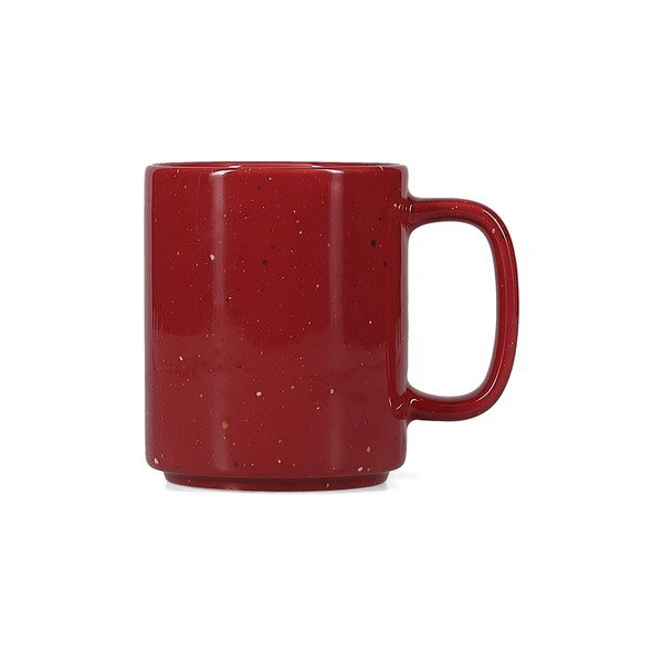 Bordo spalvos iš porceliano puodelis 330 ml Fika – ONA