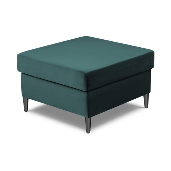 Smaragdinės spalvos iš velveto taburetė Kyoto – Cosmopolitan Design-image-2