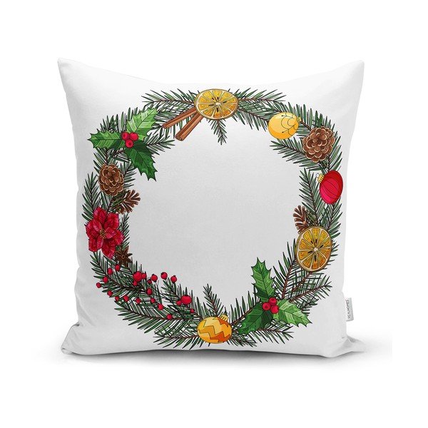 Dekoratyvinis pagalvės užvalkalas su Kalėdų motyvu 43x43 cm – Mila Home