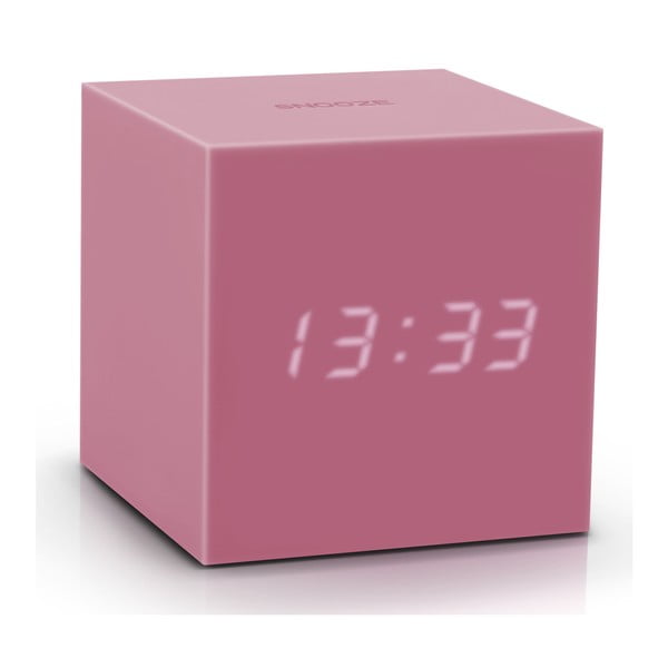 Rožinis LED žadintuvas "Gingko Gravity Cube-image-2