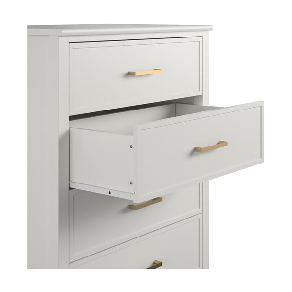 Balta komoda CosmoLiving by Cosmopolitan Westerleigh, 75 x 106 cm-image-2