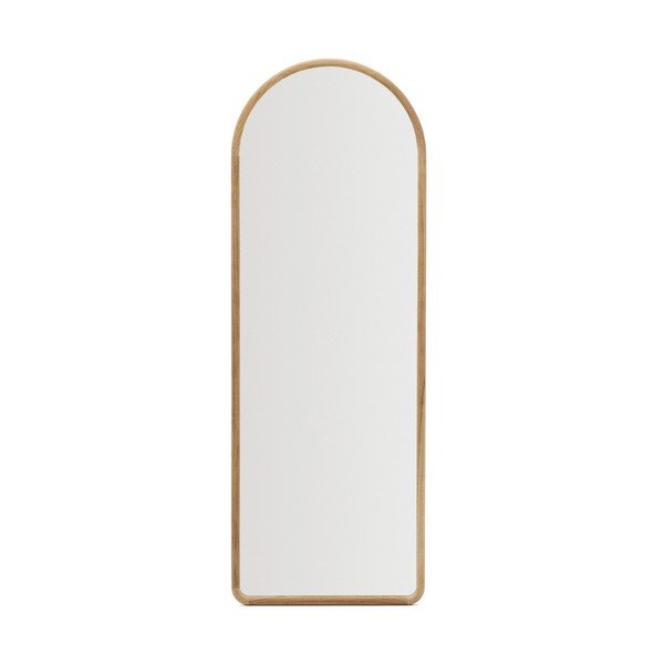 Sieninis veidrodis su medžio masyvo rėmu 55x155 cm Milsa – Kave Home