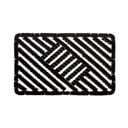 Grindų kilimėlis iš kokoso pluošto 45x75 cm Coco Black – Hanse Home