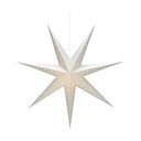 Šviečianti dekoracija sidabrinės spalvos su Kalėdų motyvu ø 75 cm Solvalla – Markslöjd