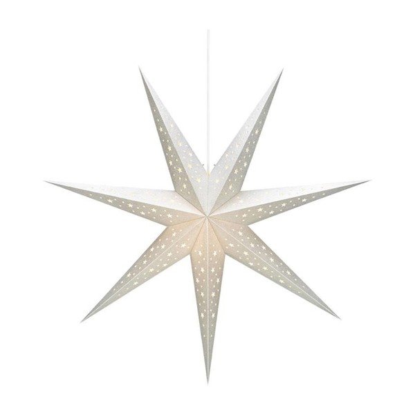 Šviečianti dekoracija sidabrinės spalvos su Kalėdų motyvu ø 75 cm Solvalla – Markslöjd