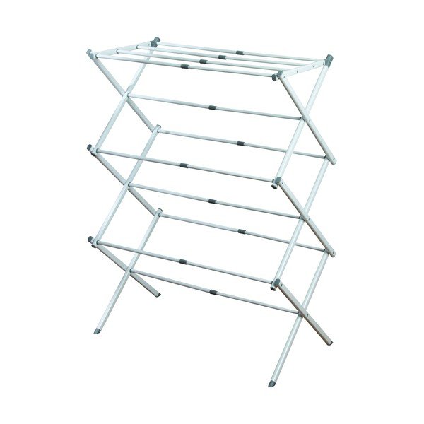 Balta 3 pakopų drabužių džiovyklė iDesign Brezio, 75 x 38 cm-image-2