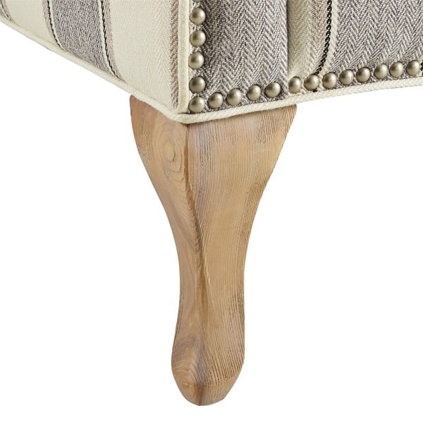 Pilkos spalvos/smėlio spalvos krėslas Reva – Støraa-image-4