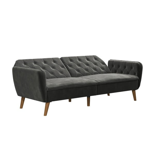 Pilka sofa lova 211 cm Tallulah - Novogratz-image-1