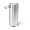 Automatinis muilo dozatorius iš plieno matinės sidabrinės spalvos 266 ml – simplehuman