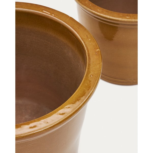 Vazonai iš terakotos 2 vnt. ø 47 cm Presili – Kave Home-image-4