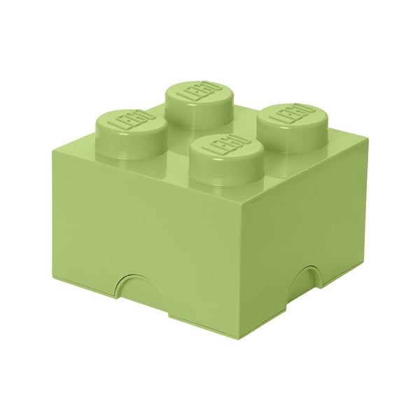 Šviesiai žalia kvadratinė daiktadėžė LEGO®