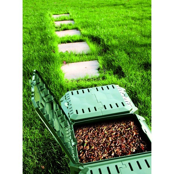 Komposto dėžės juodos spalvos 3 vnt. 400 l Compogreen – Prosperplast-image-1