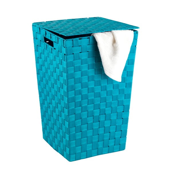 Mėlynas "Wenko Adria" skalbinių krepšys, 48 l