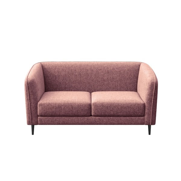 Sofa rožinės spalvos 160 cm Galbe – Ghado