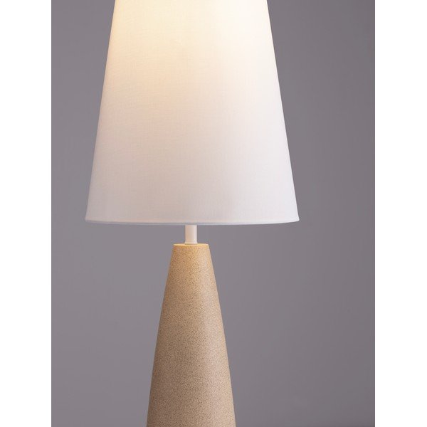 Baltos spalvos/kreminės spalvos pastatomas šviestuvas (aukštis 130 cm) Mizu – Nova Luce-image-1