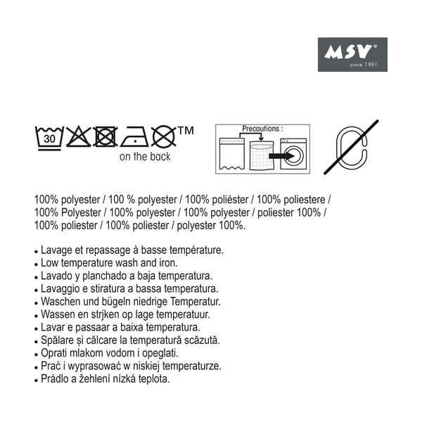 Dušo užuolaida 180x200 cm Sugar – MSV-image-2