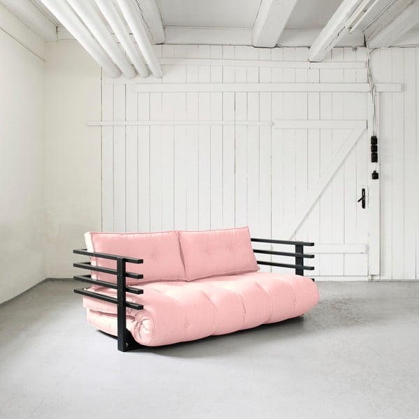 Kintama sofa Karup Funk Black/Pink Peonie