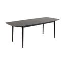 Prailginamas valgomojo stalas su ąžuolo dekoro stalviršiu 90x219 cm Montreux – Actona