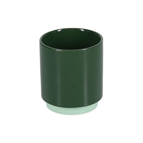 Tamsiai žalios spalvos iš molio puodelis 270 ml Duo – ONA