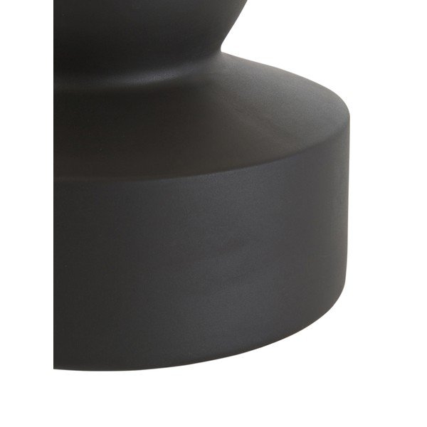 Juodos ir smėlio spalvos keramikinis stalinis šviestuvas Westwing Collection Georgina, aukštis 52 cm-image-3