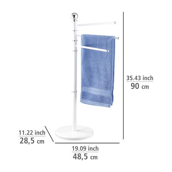 Baltas rankšluosčių laikiklis Wenko Exclusive-image-2