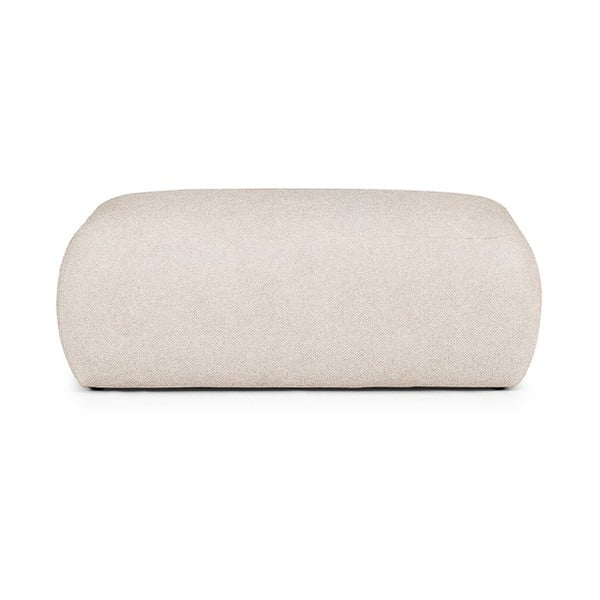 Kreminės spalvos iš boucle taburetė Mirel – Rodier