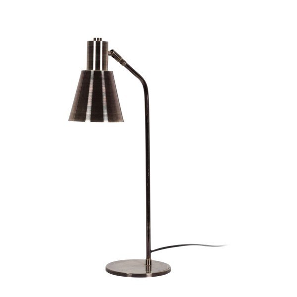 Sidabro spalvos stalinė lempa Homemania Decor Bell-image-1