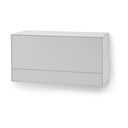 Baltos spalvos spintelė su spintele stalui/pakabinama 91x46x32,5 cm Edge by Hammel – Hammel Furniture