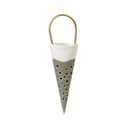 Žalia keramikinė pakabinama dekoracija Kähler Design Cone, aukštis 14,5 cm
