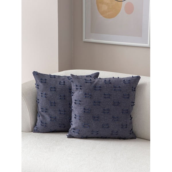 Dekoratyviniai pagalvių užvalkalai 2 vnt. 43x43 cm Tuffet – Mioli Decor-image-1