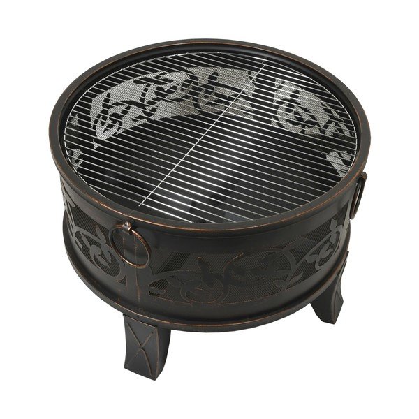 Lauko židinys ir krosnis ø 66,5 cm Santorin – Cattara-image-3