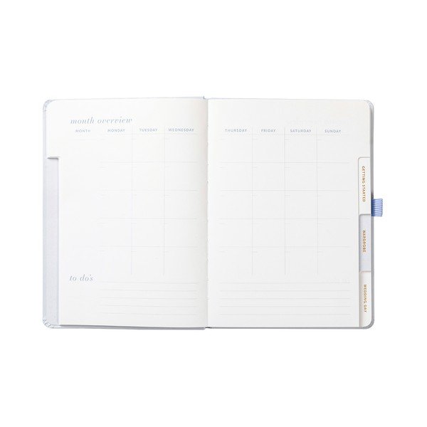 Sidabro spalvos užrašų knygutė vestuvių biudžetui Busy B-image-3